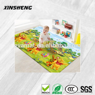 2015 fabricante profesional de la venta caliente PVC no tóxico play mat, estera antideslizante del bebé del PVC que se arrastra para el jardín de la infancia